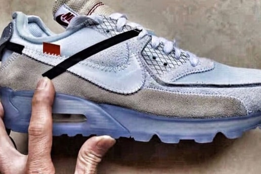 OFF-WHITE™ x Nike Air Max 90 “Ice” のファーストルックが公開に