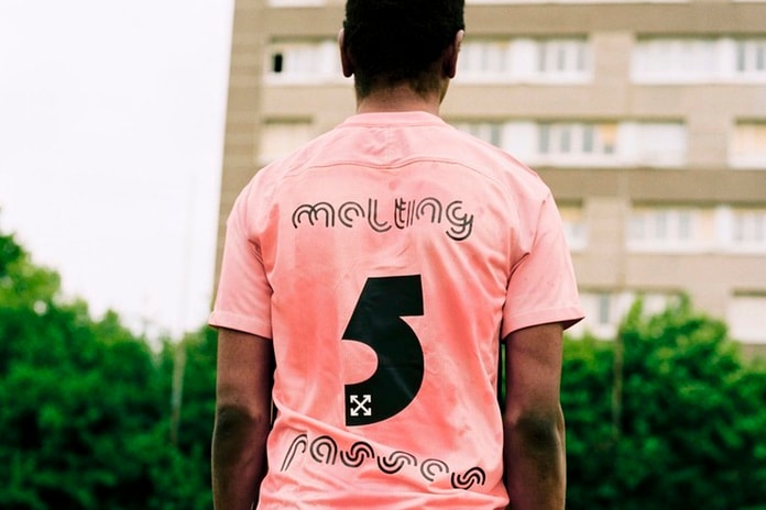 OFF-WHITE x Nike によるアフリカのサッカー少年たちのためのユニフォーム