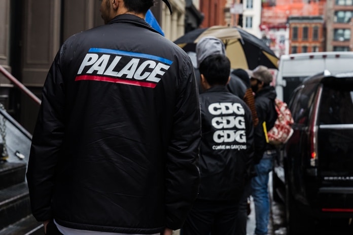 警察の到着前に Palace NYC 店オープンに並んだファン達は何を着ていた?