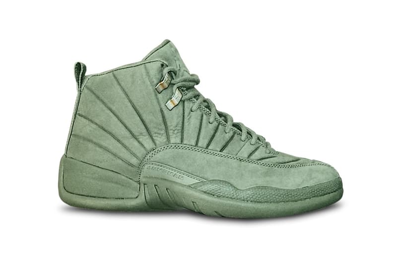 Public School x Air Jordan 12 “Olive”のファーストルック