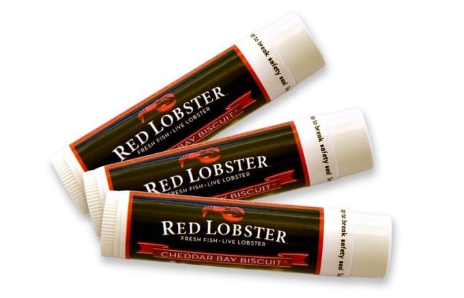 Red Lobster から大人気チェダーベイビスケット味のリップクリーム