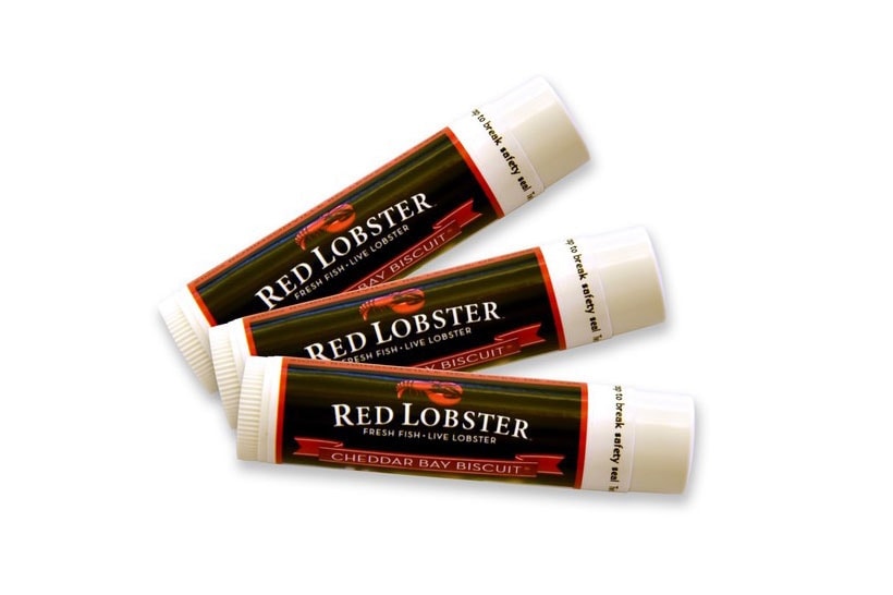 Red Lobster から大人気チェダーベイビスケット味のリップクリーム