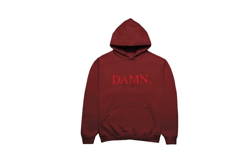 TDE より新たな Kendrick Lamar の『DAMN.』マーチアイテムが登場