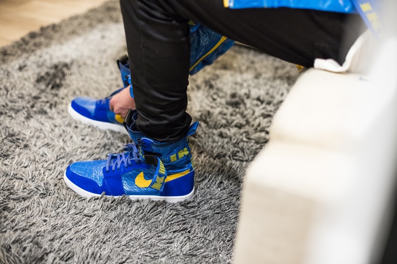 The Shoe Surgeon  IKEA ショッピングバッグ Air Jordan 1 リメイク