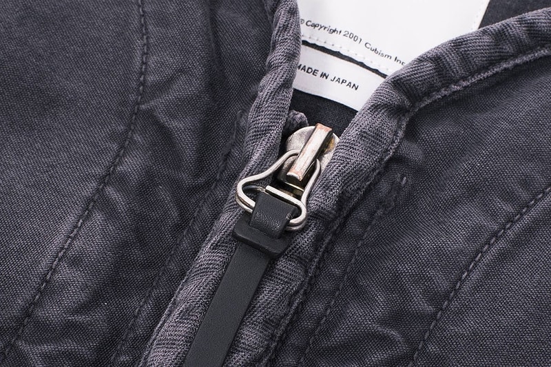 超長綿の甘撚りの糸を使用した visvim Reserves Jacket にクローズアップ
