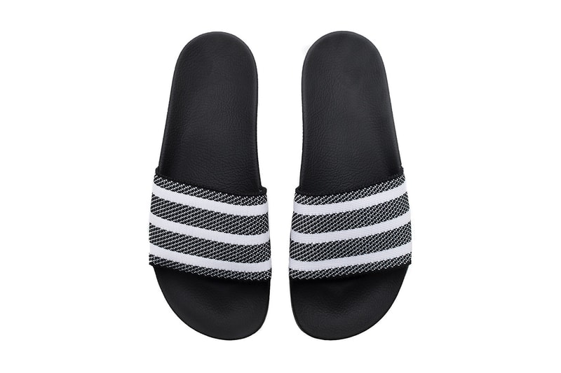 adidas が 夏の定番 adilette に Primeknit を採用しアップデート