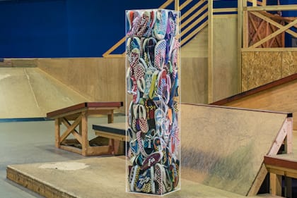 GRINDマガジンがスニーカーアート展を開催