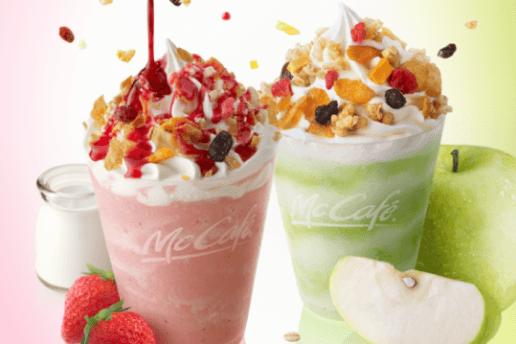 McCafe by Barista から夏に最適なヨーグルトスムージ&ドリンクが登場