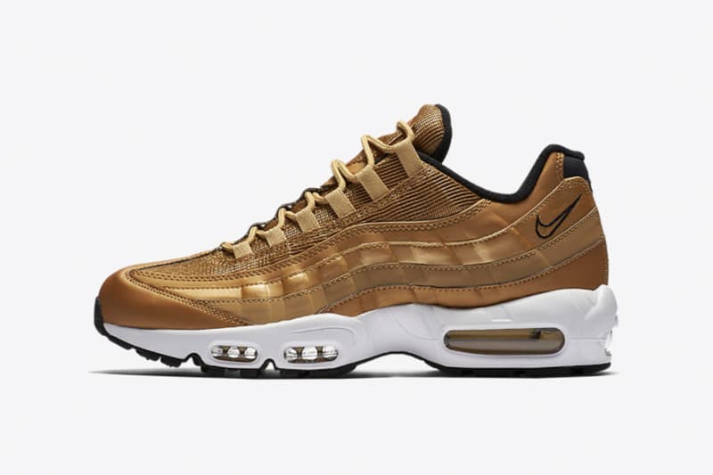 Nike より “Metallic Gold” 仕様の Air Max フットウェアの数々が登場