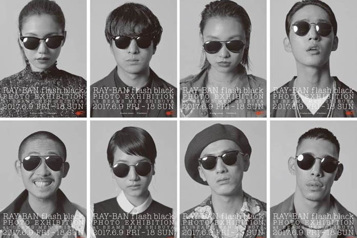 東京を代表する次世代の表現者をフィーチャーした Ray-Ban Flash Black フォトエキシビション @ BEAMS MEN SHIBUYA