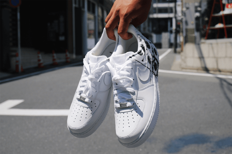 シュプリームxギャルソンx ナイキ コラボ Air Force 1 の東京ローンチ 