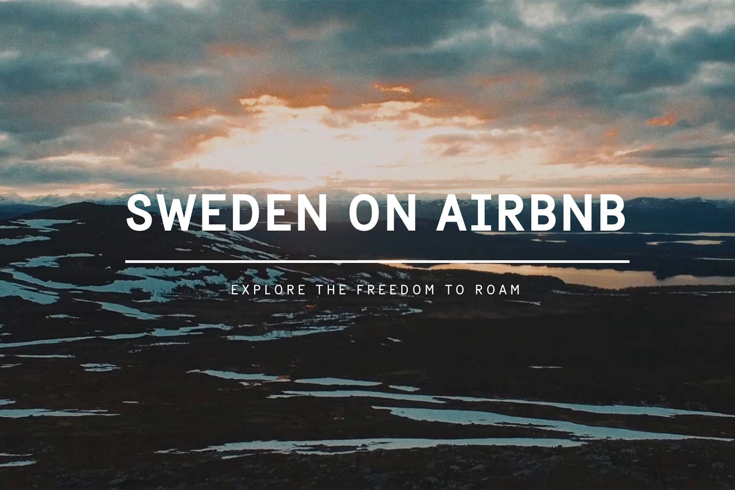 スウェーデンが国全体を Airbnb に掲載