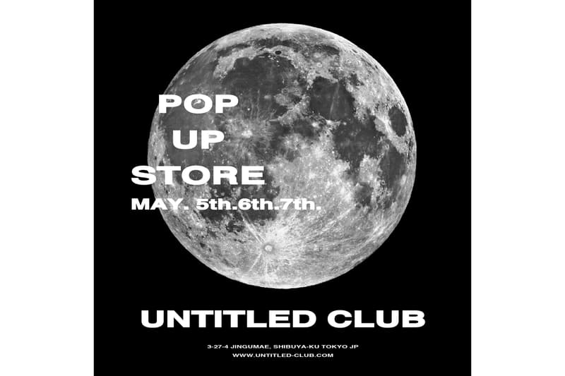 UNTITLED CLUB のポップアップ限定アイテム
