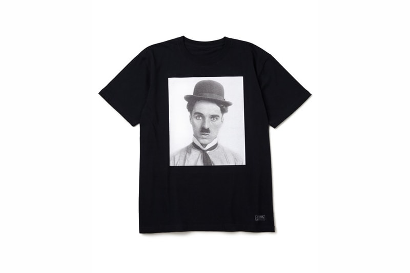 DELUXE x 喜劇王 チャーリー・チャップリンの公式コラボTシャツ 無駄な一日。それは笑いのない日である