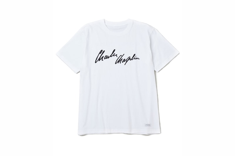 DELUXE x 喜劇王 チャーリー・チャップリンの公式コラボTシャツ 無駄な一日。それは笑いのない日である