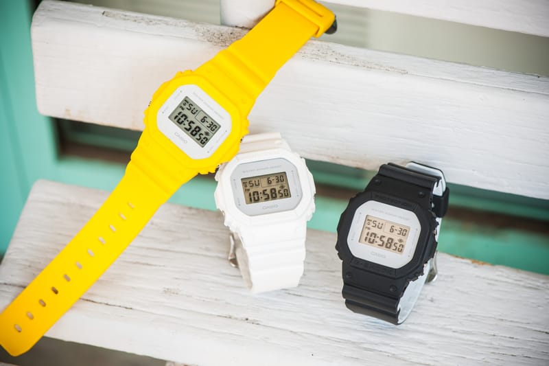 G-SHOCK DW-5600 が 81BASTARDS のアートキャンバスに