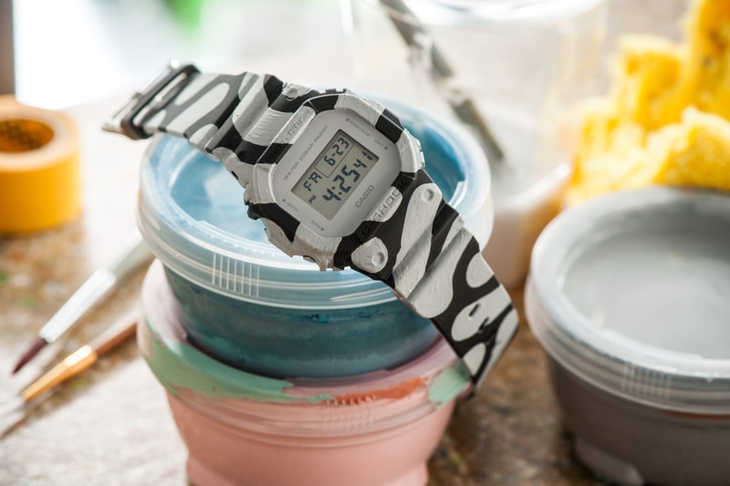 G-SHOCK DW-5600が81BASTARDSのアートキャンバスに