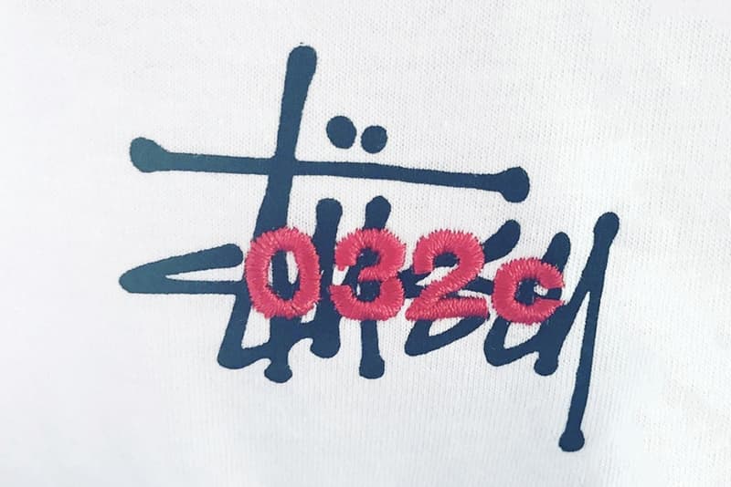 032c  STÜSSY コラボ コラボレーション ティーザー 画像 ステューシー