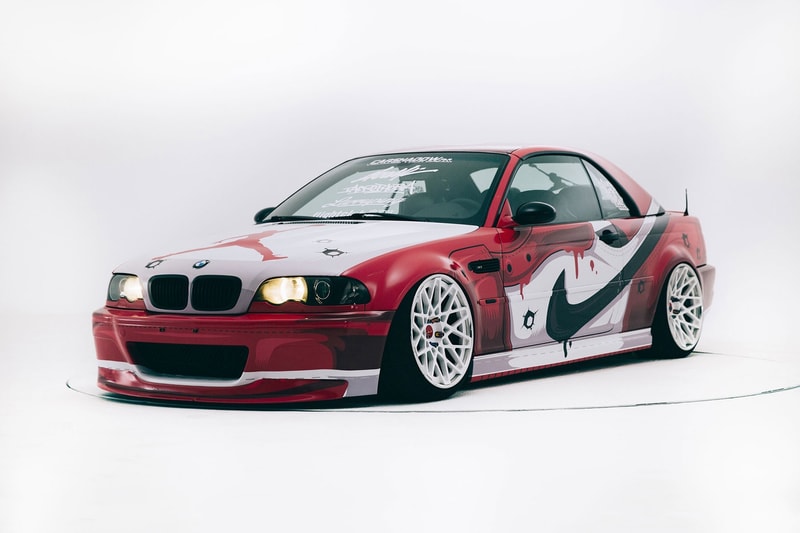 400ML と iAcro によって Air Jordan 仕様にカスタムされた BMW M3