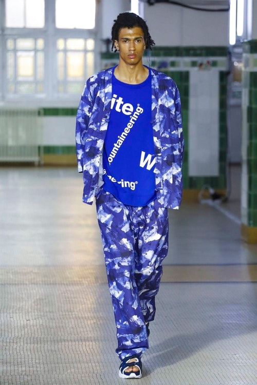デニムと独創的なパターンで魅せた White Mountaineering 2018年春夏コレクション  2017年秋冬とは一転したリラックス感のあるアプローチ