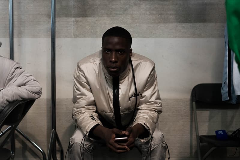 A-COLD-WALL* 2018年春夏コレクションバックステージ