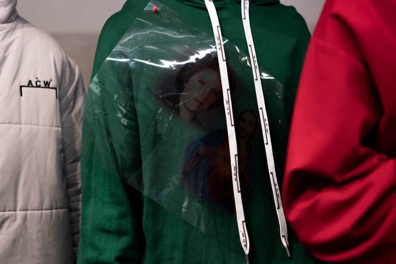 A-COLD-WALL* 2018年春夏コレクションバックステージ