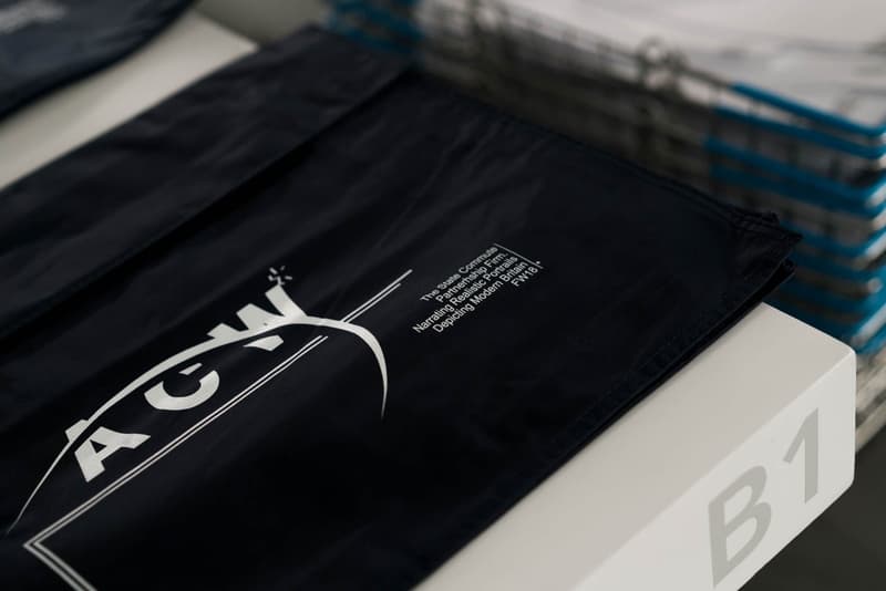 A-COLD-WALL* 2018年春夏コレクションバックステージ