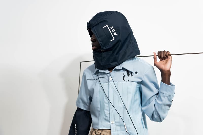 A-COLD-WALL* 2018年春夏コレクションバックステージ