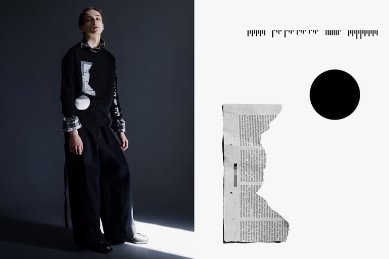 レイヤードが巧みな ALMOSTBLACK 2017年秋冬コレクション