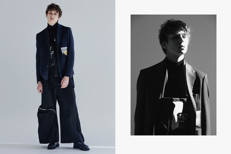 レイヤードが巧みな ALMOSTBLACK 2017年秋冬コレクション