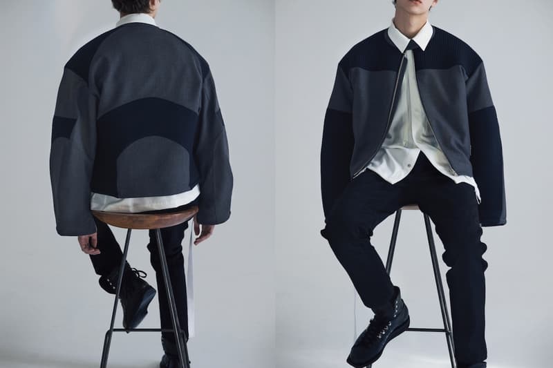 レイヤードが巧みな ALMOSTBLACK 2017年秋冬コレクション