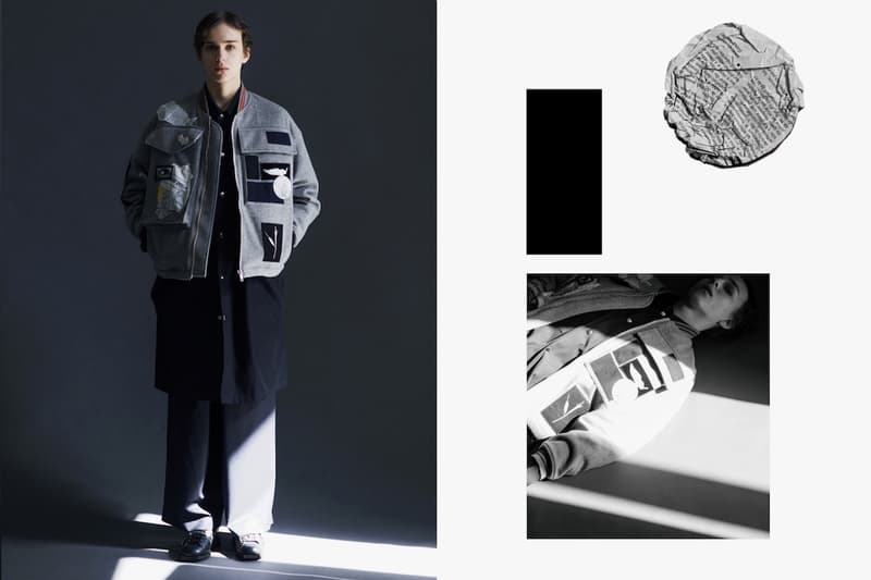 レイヤードが巧みな ALMOSTBLACK 2017年秋冬コレクション