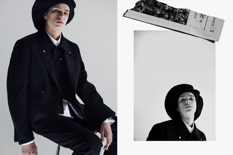 レイヤードが巧みな ALMOSTBLACK 2017年秋冬コレクション