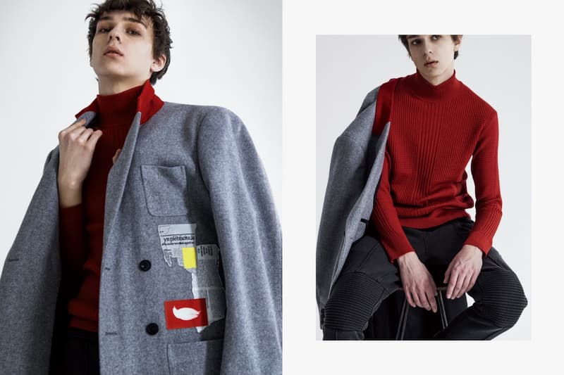 レイヤードが巧みな ALMOSTBLACK 2017年秋冬コレクション