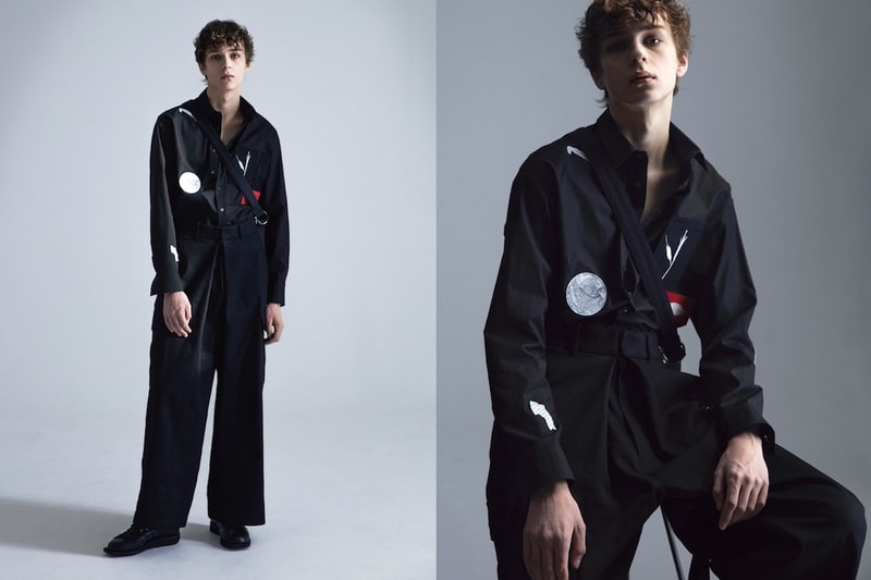 レイヤードが巧みな ALMOSTBLACK 2017年秋冬コレクション