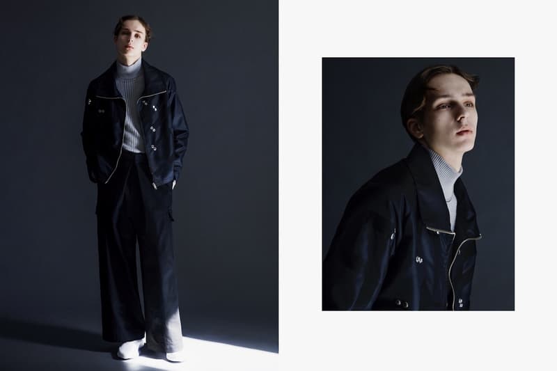 レイヤードが巧みな ALMOSTBLACK 2017年秋冬コレクション