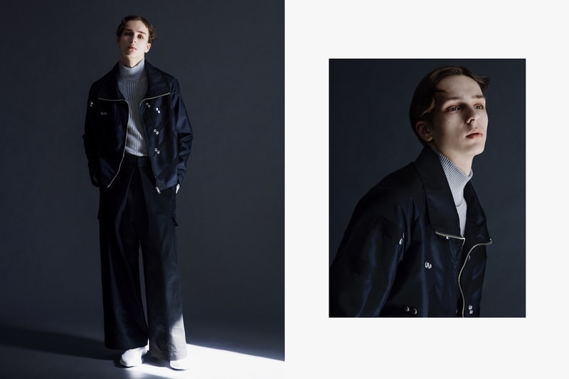 レイヤードが巧みな ALMOSTBLACK 2017年秋冬コレクション