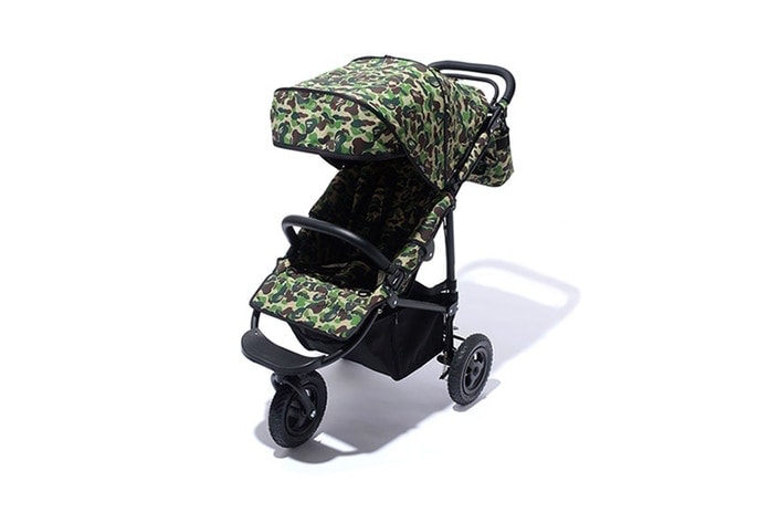#hypekids: BAPE と AirBuggy が手掛けたカモフラージュ柄のベビーカー