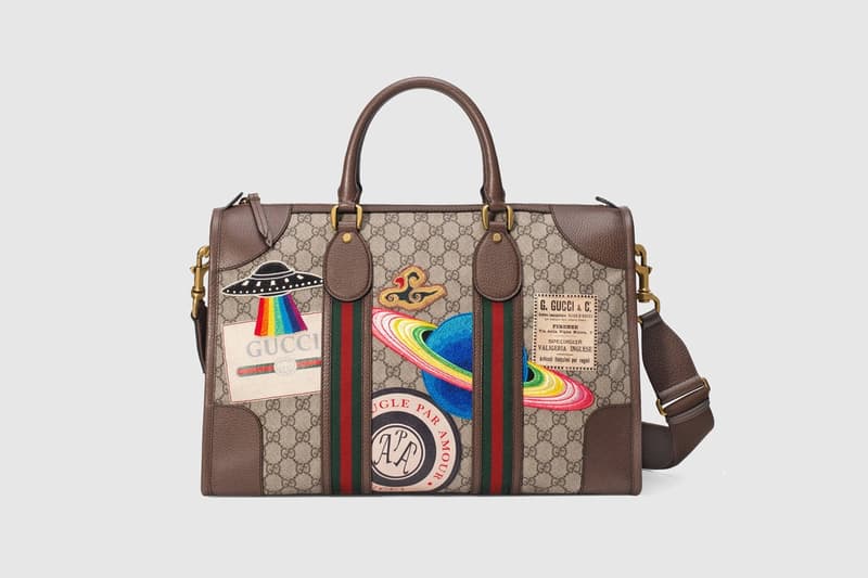 個性的なパッチワークを施した Gucci の最新ラゲッジコレクション