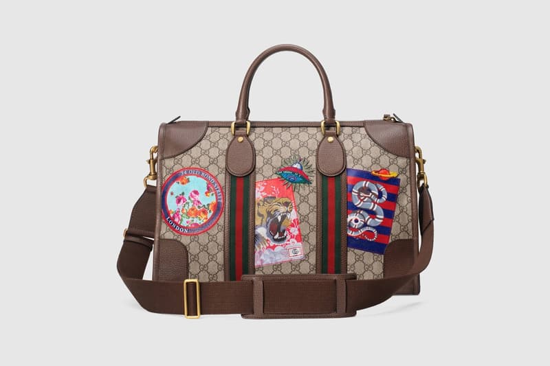 個性的なパッチワークを施した Gucci の最新ラゲッジコレクション