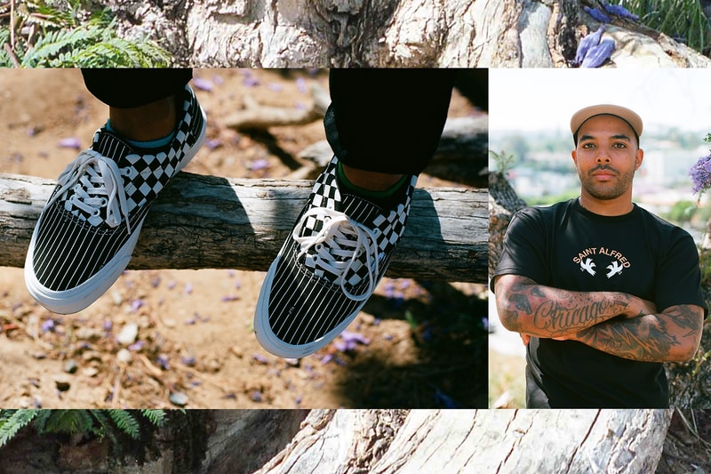 Saint Alfred x Vault by Vans が OG Era LX を夏らしくアップデート アイコニックなチェッカーボードパターンとピンストライプでコントラストを効かせた爽やかな一足