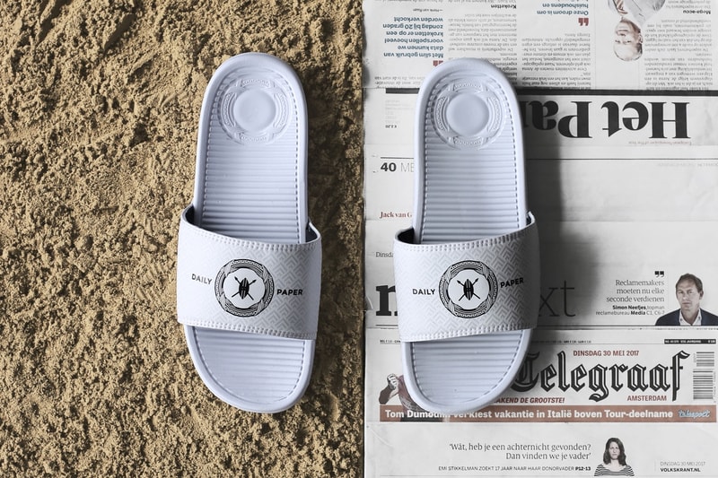 SANDALBOYZ  Daily Paper 　コラボ スライドサンダル