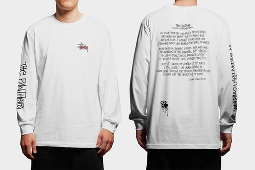 UPDATE: STÜSSY x 独カルチャー誌 032c のコラボロングスリーブTシャツにクローズアップ