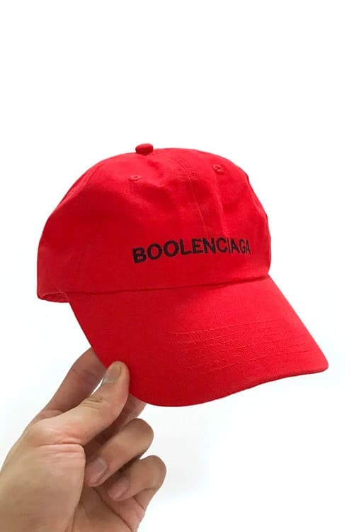 BOOLENCIAGA と名付けられた新たなパロディレーベルがローンチ