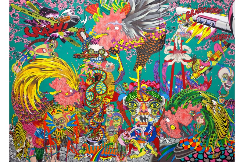 巨匠の新作を観にいこう：田名網敬一 個展 “貘の札”