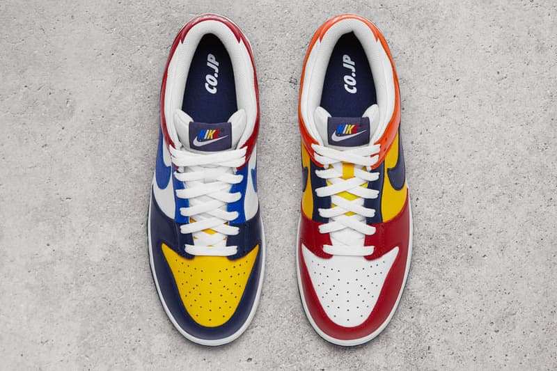 Nike Dunk Low JP “CO.JP” コレクションは全3色での展開 オリジナルカラーにインスパイアされたアシンメトリーモデルと“What The”も登場 atmos