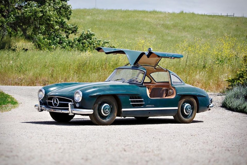 1955年に購入された Mercedes-Benz 300SL Gullwing オールオリジナルで当時のままの姿