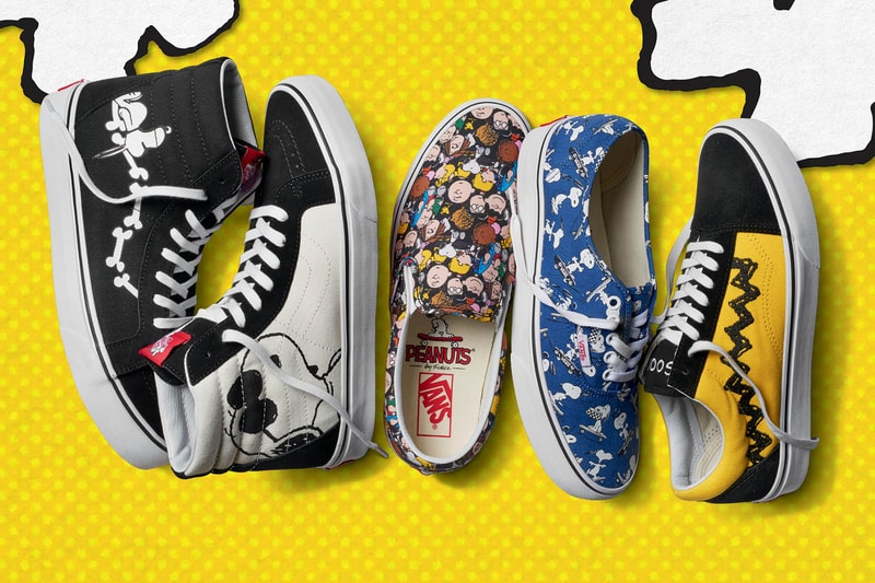 Vans  x Peanuts のタッグよりコラボスニーカーの数々が登場