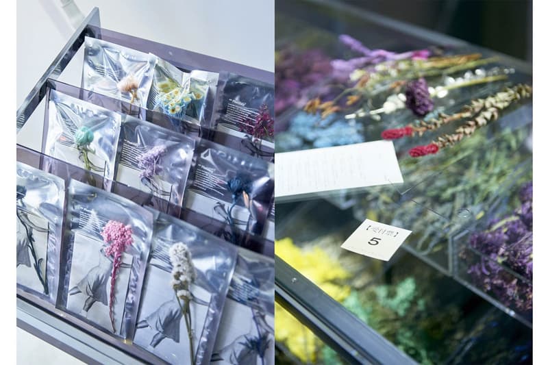 業界御用達 edenworks のドライフラワーショップ『EW.Pharmacy』 紅茶屋のブレンドや調剤薬局の調合をイメージした篠崎恵美の新たなショップで自分好みのドライフラワーを作ろう