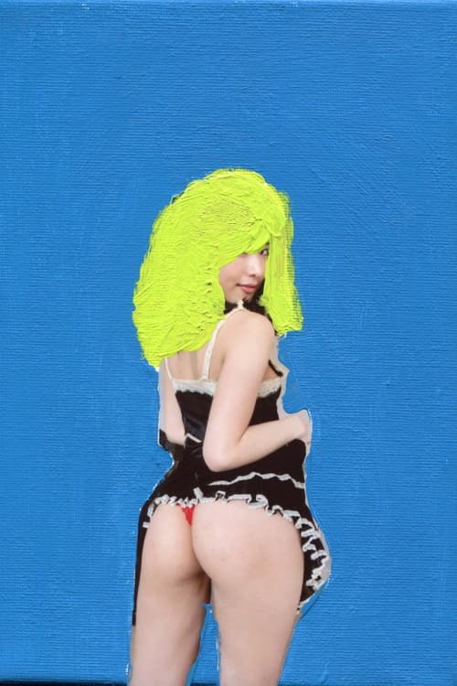 アーティスト米原康正の個展 “I AM GROWING OUT MY BANGS”